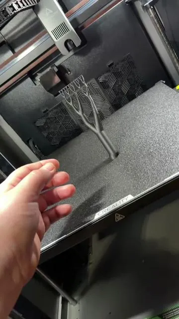 The build plate is huge boasting around 350mm x 350mm x 350mm which is bigger than the standard by more than you think. After using this machine for a few months I can confidently say it’s one of the best 3d printers I own and I have 6 in total. It also has ai in the camera systems which can help prevent print problems and calibration sequences to keep everything printing smoothly. But before you go just check the link in this video and see if it’s right for you. Buy nice or buy twice. #3dprinting #creality3d #k2plus #makersoftiktok #tiktokmademebuyit 