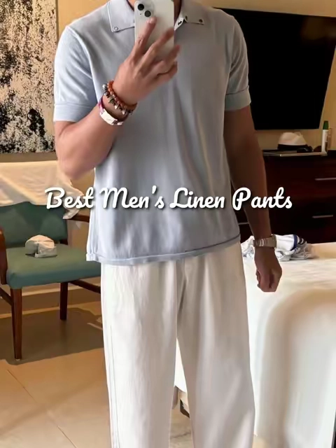 I'm wearing them right now  #Linenpants #menslinenpants #clothing #summerclothes #cleanboyaesthetic 