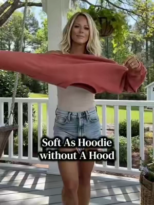 The perfect sweatshirt when wearing a tank for those hot summer days throw this on over fro the cool evenings and those freezing, cold stores. #sweatshirt #womensfashion #TikTokFashion #fashion #casualstyle   