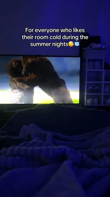 So glad I got this before the peak heat🙌🧊 #coolingsleepingfan #bedroomfan #coolingfan #fan #coolroom 