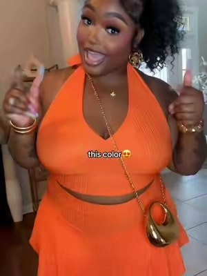 #twopieceset #tiktokshop 🧡🧡🧡