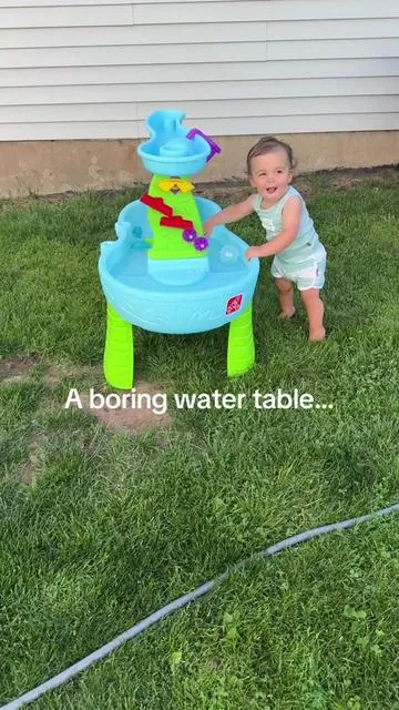 #watertable #toddlersoftiktok #toddlertok #outside 