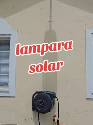#lampara #solar #panel #waterproof #outdoor 
