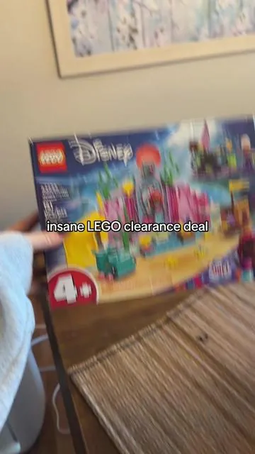 LEGO Disney Ariel set on clearance! Awesome one to grab and store away as a gift #legoset #bullseyedeals #toyclearance 