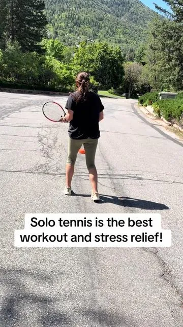 Get more reps, better consistency, and more confidence with every swing. 🎾 #TennisPractice #SoloTraining #TennisGear #summerworkouts #fitnessgear 