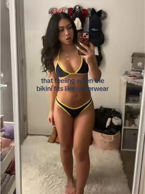 size small #edikted #bikini #bikiniseason #summer2026 #relateable 