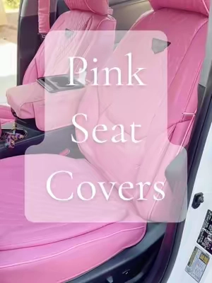 The upgrade is so much better 😍 #pinkaesthetic #pinkgirl #pinkcar #pinkcaraccessories #pinkaccessories 