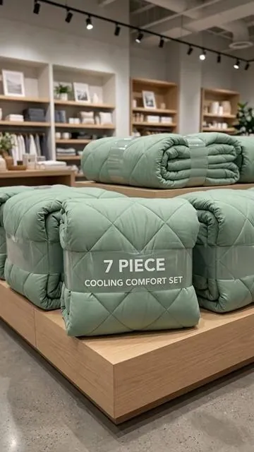 Ready for the ultimate cozy upgrade? ✨ This 7-piece COSYBAY bedding set has everything you need for sweet dreams! Designed for comfort, featuring soft, breathable fabric and a versatile double-sided design. Perfect for kid's rooms, dorms, or any bedroom! Enjoy all-season comfort and easy machine washing. Comes with 1 quilt, 4 pillowcases, 1 flat sheet, and 1 fitted sheet. Treat yourself or surprise a mom this Mother's Day! Get yours from TikTok Shop today. #fyp #foryourpage #DealsForYouDays #AIGC #Moras