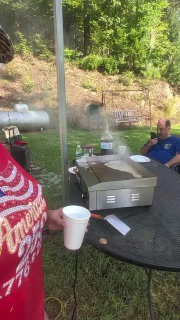 🔥 Clean grill, made simple! Watch how quickly this grill cleans up after cooking. I love products that help make cleanup easier so I can spend more time enjoying the food and less time scrubbing. Who else loves an easier cleanup? 🍔🌭 #GrillCleaning #EasyCleanup #GrillingSeason #OutdoorCooking #BBQLife 
