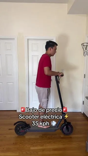 La scooter eléctrica que necesitas bajo de precio 🚨🛴te dejo el enlace en el carrito naranja 👇🏻👇🏻#scooter #scootereletrica #patineta #patinetaelectrica 