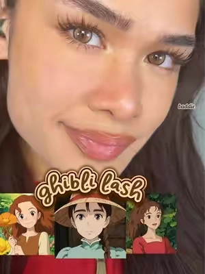 @VEYESBEAUTY Soft, beautiful and comfortable? Immediately yes!✨😍 So dreamy. #veyesbeauty #brownlashes #mangalashes #studioghibliaesthetic #lashinspo💖 