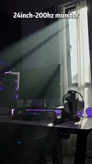 Want buttery smooth competitive gaming? Gawfolk 24.5" 300Hz 1ms Frameless Monitor With Full Sync Tech