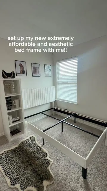 The most amazing quality too!! #bedframe #newbed #dreamroom #ilovemybed #bedframesetup 