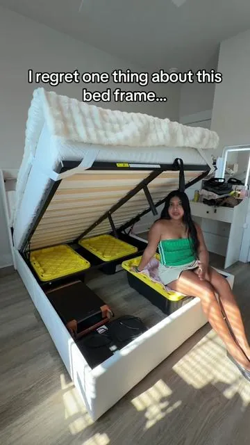 #hoomic #underbedstorage #liftupbed 