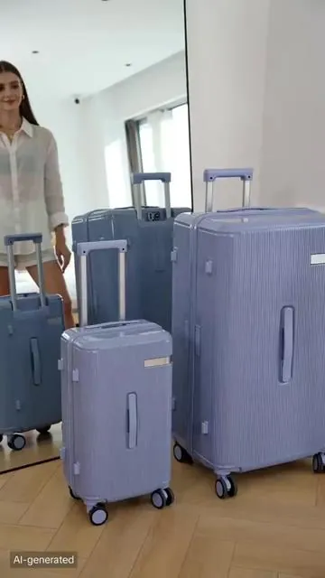 This luggage set made my airport routine feel so much easier ✈️#TravelTok
#TikTokMadeMeBuyIt
#AirportAesthetic
#TravelEssentials
#LuggageSet