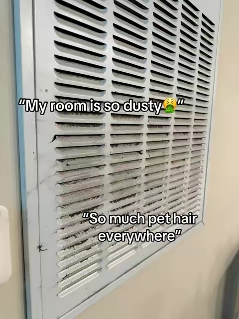 Cant be breathing that in... #airpurifier #dusty #room #dust #pets