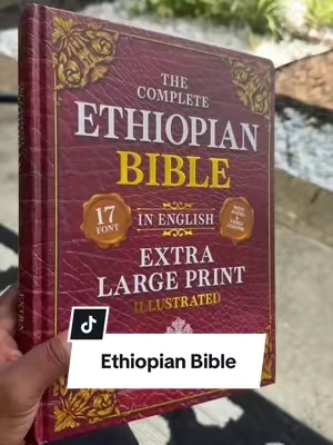 The Complete Ethiopian Bible.  #tiktokshopsummersale 
