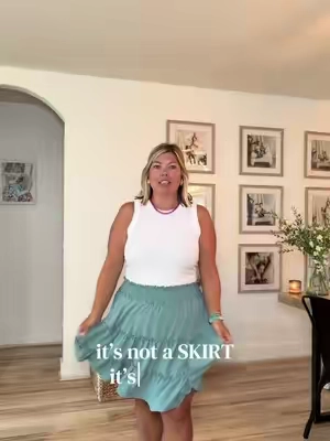 These are the CUTEST skorts! I love the length on these skorts too! 🤩 #fyp #fypシ #TikTokFashion 