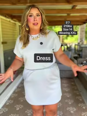 The cutest dress and flatters the tummy!! #tiktokshopcreatorpicks #weeklydeals 