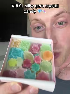 The sweethearts box is back!! #silkygem #crystalcandy #silkygemcrystalcandy #candy #crystalcandyreview @Silky Gem Crystal Candy 