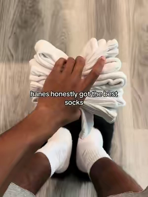 and their so perfect #fyp #fashion #hanes #socks #outfitinspo 