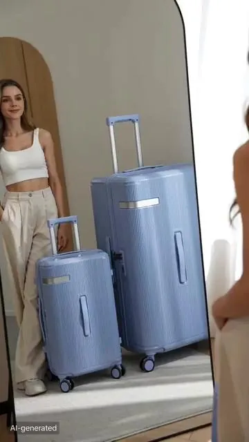 This luggage set made my airport routine feel so much easier ✈️#TravelTok
#TikTokMadeMeBuyIt
#AirportAesthetic
#TravelEssentials
#LuggageSet