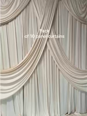 Easy way to make a beautiful backdrop with these nice curtains drapes for your next event #backdrop #backdropdecoration #eventplanner #eventdecor #partyplanner 