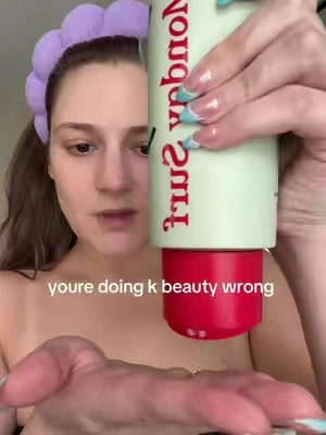 Two step k beauty glow routine 