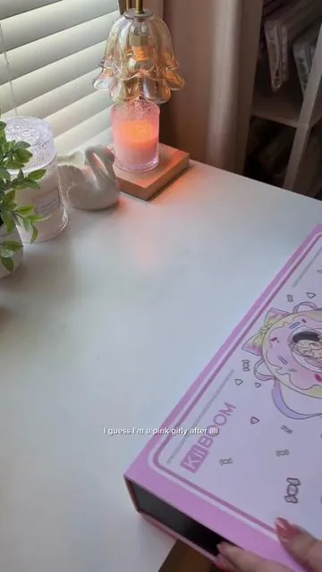 unboxing the KiiBOOM Phantom98 Lite in pink 💗 the cutest kitty themed keyboard ✨ @Epomaker Keyboard #epomaker #epomakerkeyboard #epomakersale #kiiboom #cutekeyboard 