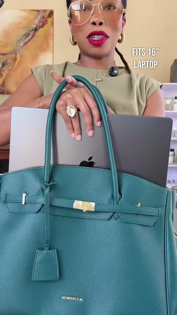 MEDIUM SIZE HERE > @Morai Elise  SMALL SIZE HERE >  @Morai Elise  LOVE the Miranda handbag from Newbella. The perfect work and travel bag 😍. #workbag #handbag #travelbag #purse #handbags 