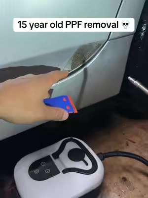 This is my favorite tool for detailing in the shop if you don’t have one I feel sorry for you 😂 #steamcleaner #car #detailing 