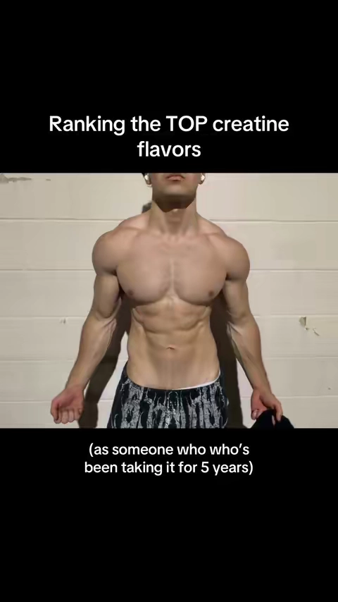 Ranking the top nutricost creatine flavors. #creatine #flavored #nutricost #flavoredcreatine #gym