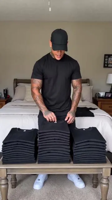 12-Pack, only $39.99. Plain black tees for daily rotation, clean outfits, and easy backup.#foryou #fyp #foryoupage #blacktshirt #blacktee #mensfashion #mensstyle #menswear #basictee #tshirt #tshirtstyle #mensbasics #everydaywear #dailyfit #12pack #plaintee #crewnecktee #dailytee #backuptee #blackbasics #cleanfit #simplefit #valuepack #tiktokshop #tiktokshopfinds #shopnow #weeklydeals #payday #summerwins