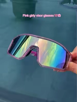 For the routes🎀🌸 #lentes #dealsforyoudays #glasses #runningglasses #visorglasses