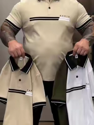 🌿100% soft cotton men’s polo hits different this year👔 Classic striped trim collar + minimalist Paris stripe print Slim tailored fit, 3 neutral colors for all seasons Perfect for daily hangouts, office casual and wedding guest looks🔥 TikTok Tags #MenCottonPolo #2026MensStyle #ParisPrintShirt #SmartCasualMen #EverydayMensTop