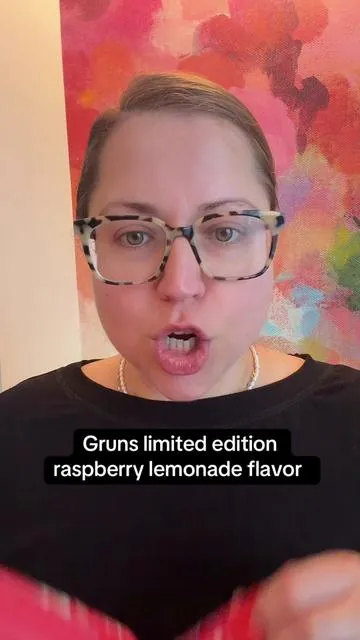 Love the new @Grüns limited edition flavor raspberry lemonade!