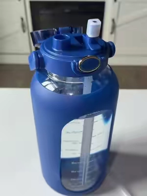 74oz max we should all be drinking out of a glass bottle versus plastic #water #hydration #hydrate #waterbottle 