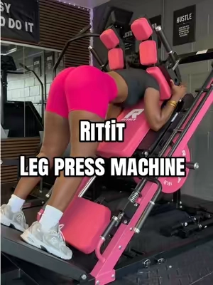 Before you buy another gym membership… think about this machine 🫰 @RITFIT Sports  #homegym #ritfit #legpressmachine #glutesworkout #summervibe 