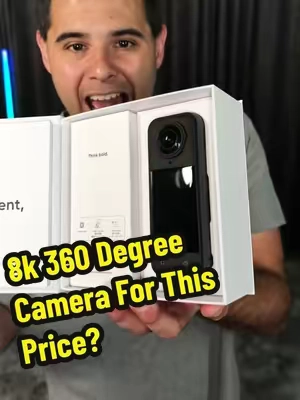 8k and 360 Degree capture the whole moment not just a small section of it! #360camera #actioncamera #actioncam #360 #tiktokshopcreatorpicks 
