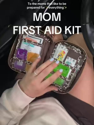 Honestly every mom should keep one of these in her car 😅 #momessentials #momhacks #diaperbagessentials #firstaidkit #tiktokshopcreatorpicks 