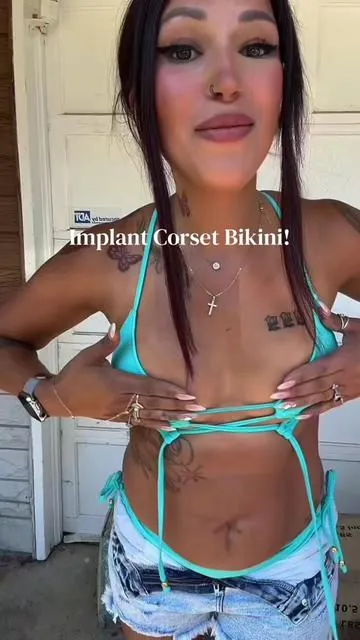 Corset Bikini! #TiktokShop #Bikini #FlatteringSwimSuit #Swimsuit #CorsetBikini 