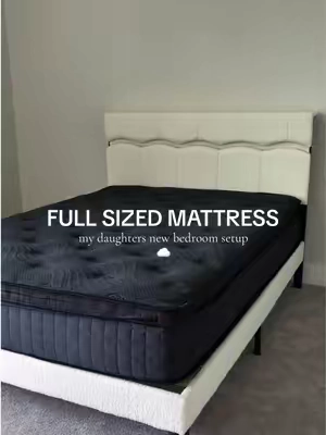 Full sized 12” 🖤 #auroraleo #mattress ##bed##weeklydeals