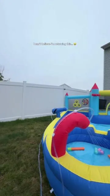 what’s better than a backyard waterpark??? A backyard water park on saleeee 🤌🏻😎☀️ #fun #water #kids #summerwins #dealsforyoudays 