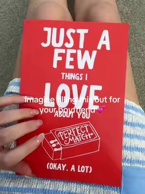 Meaningful and sentimental boyfriend or girlfriend couples’ gift 