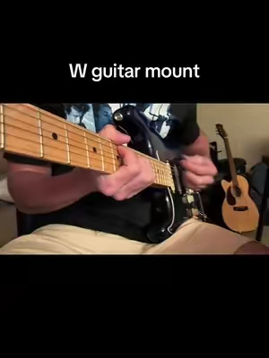 This guitar mount can help you record at any angle #guitar #guitartok #backseatlovers 