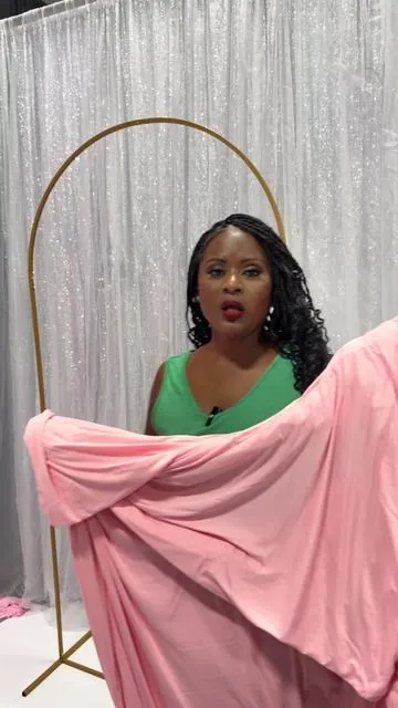 This elegant arch drape cover is one of the easiest backdrop upgrades you'll ever use! Just slide it over your arch, center the fabric, and let those gorgeous baroque-style drapes do the work. It gives you a high-end luxury look without the high-end price tag. Perfect for weddings, baby showers, birthdays, and so much more!  Tap the link above my name to shop today!  #weddingdecor #EventDecor #PartyDecor #weddingbackdrop #DIYWedding