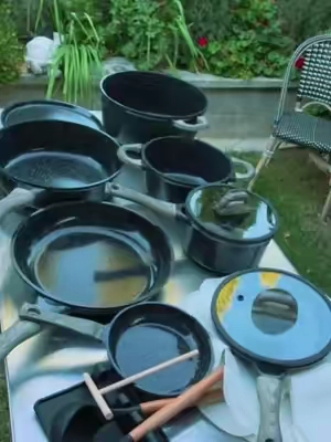Sartenes antiadherentes de cerámica, pots, pans #pots #pans #Summerwins #sartenesantiadherentes #tiktokshopcreatorpicks 