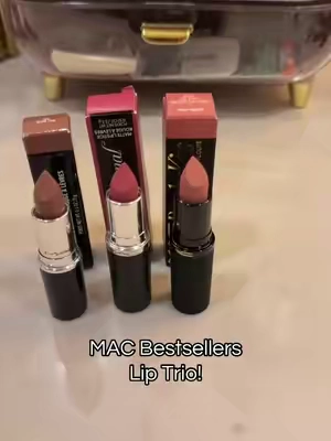MAC BestSeller Lip Trio!