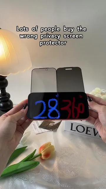I’ve noticed that many friends buy the wrong kind of privacy screen protector—they get the type that only blocks side views, which makes it easy for someone standing behind them to peek at the screen.#dealsforyoudays #summerwins #thememorialdays #iphone #fyp 