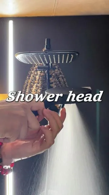 I Wish I Found This Shower Sooner #summervibe #amazonfinds #bathroom #showerhead #haircatcher 